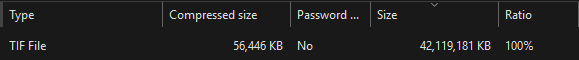 Me acaban de enviar un .zip de 56 mb que descomprimido pesa 42 GB, QUE PEDO COMO ES ESO POSIBLE