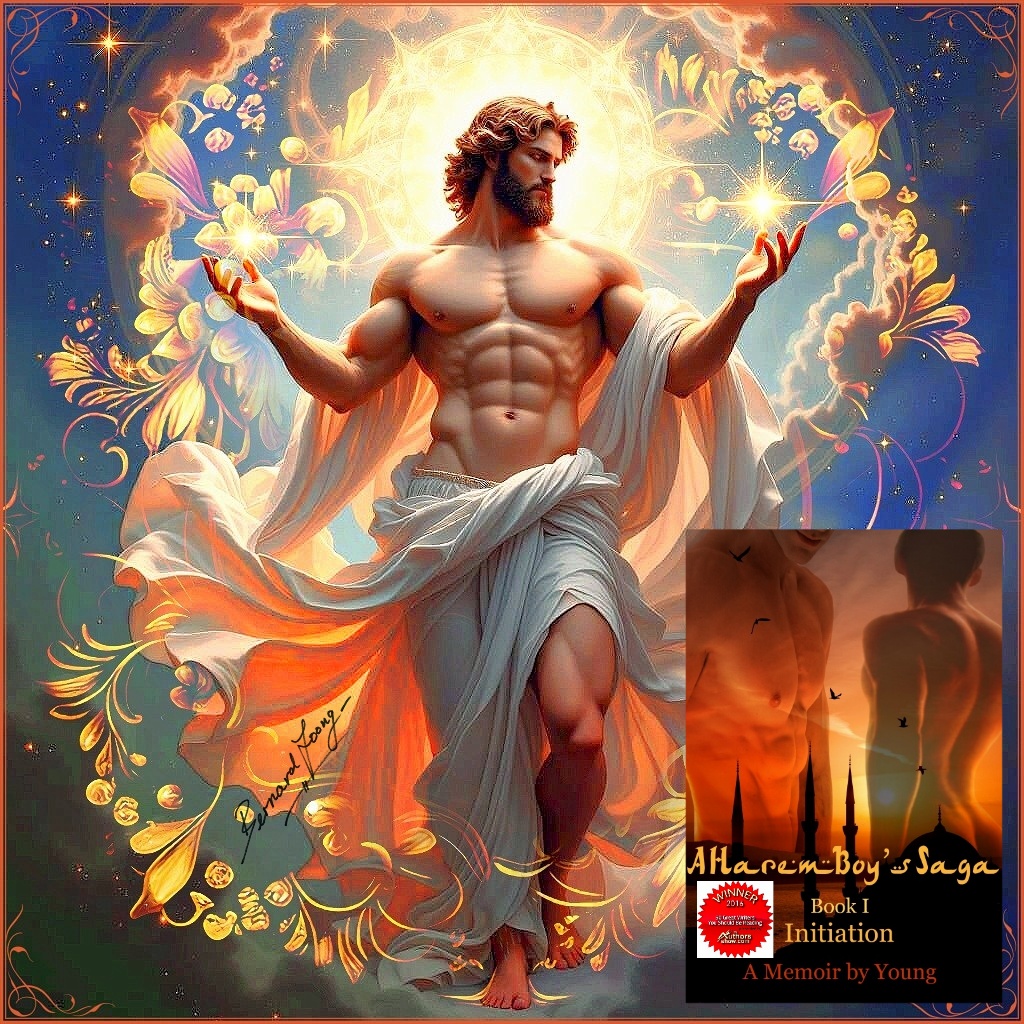 bernardfoong's tweet image. Do you want to be rich? Count your blessings.
INITIATION amzn.to/2QxwhxN is a sensually illuminating true story about a young man coming-of-age in a secret society &amp;amp; a male harem.