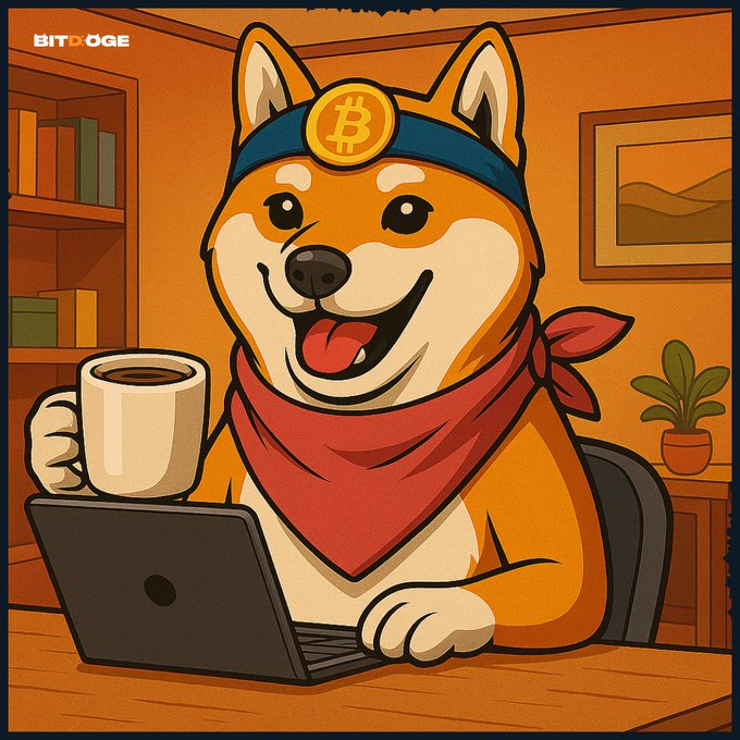 BitDogeETH's tweet image. WOOFmornin! ☀️