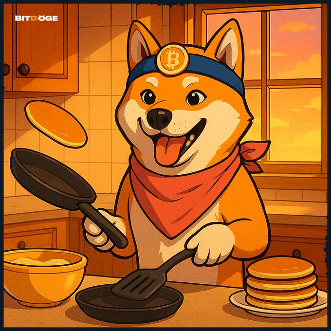 BitDogeETH's tweet image. 🌇 WOOFmornin!

If $BITDOGE is woofing, you know something’s cooking.