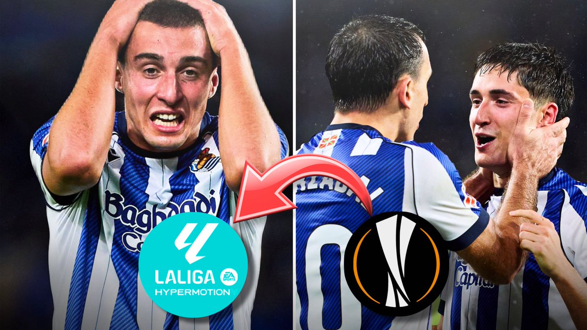 seanituarte's tweet image. 🚨 EUROPA EDO 2. MAILA?
Ez dugu dramatikoak izan nahi, baina Reala bi mundu paraleloetan bizi izan da orain arte. Aldatuko al da? 👇🏼

Sailkapen batean 19. taldea da. Bestean, aldiz, 7. taldea. Hortxe dago datua. ✅ #RealSociedad

youtu.be/ZI2HhMl23ZI?si…