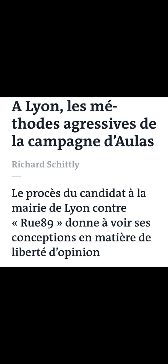 gillesvesco's tweet photo. #Aulas: excellent papier de ⁦@rschittly⁩ dans ⁦@lemondefr⁩ ! Aulas est un #autocrate (tendance #dictateur) qui a géré ses affaires et l’#OL comme tel pendant 40 ans et qui pense ses #méthodes transposables à la vie de la cité de #Lyon. Il est temps d’ouvrir les yeux. https://t.co/icwoh9Pjq3