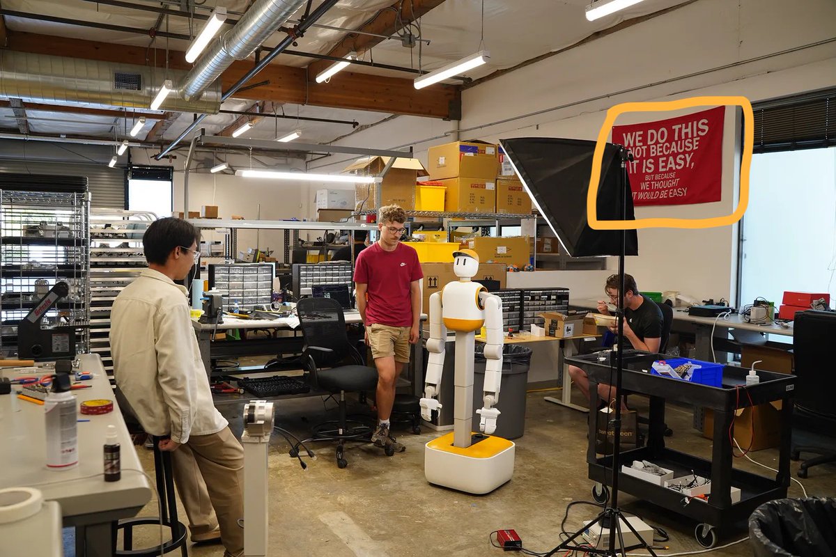 "We do this not because it is easy, but because we thought it would be easy" <a href="/sundayrobotics/">Sunday</a> 😂