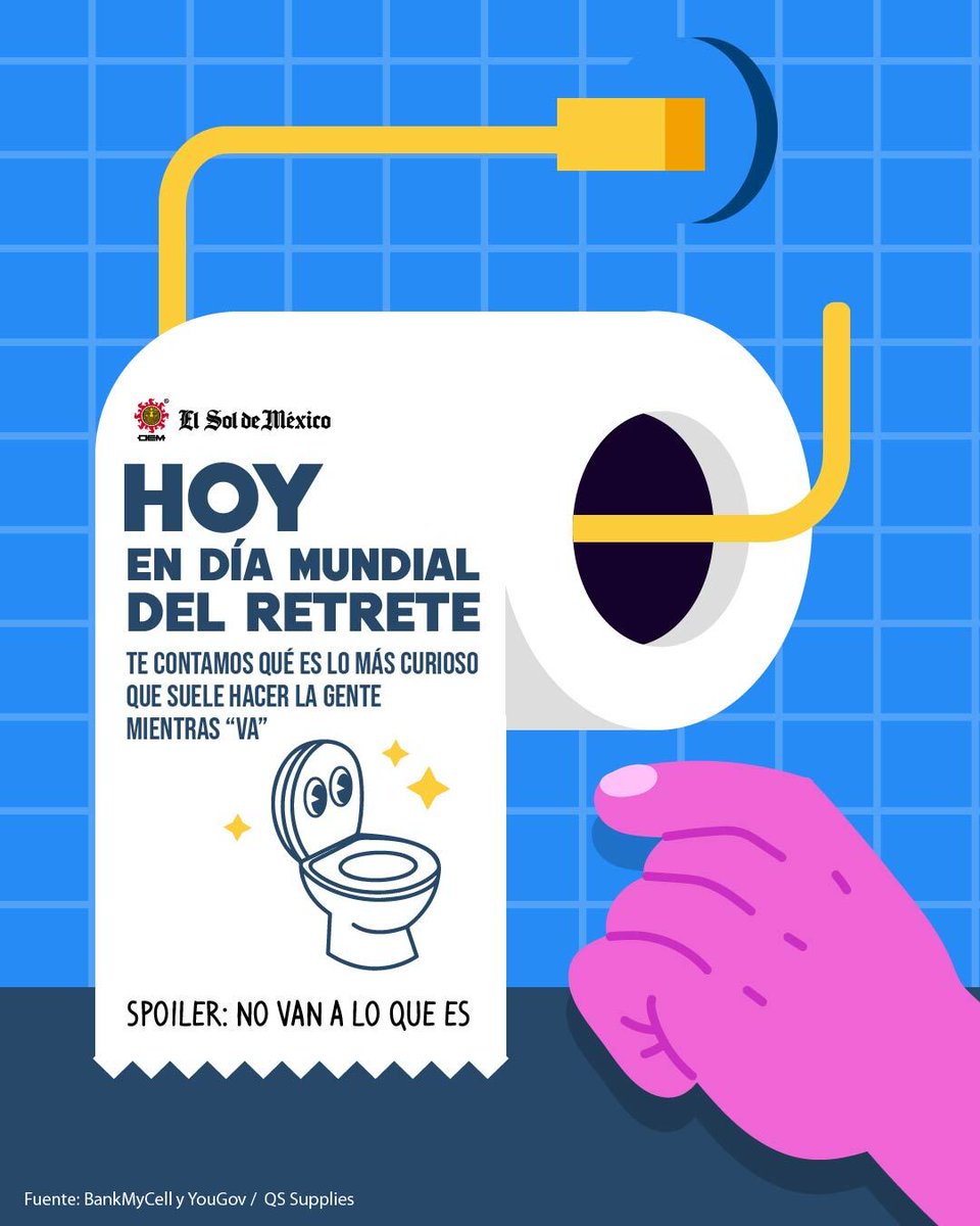 elsolde_mexico's tweet photo. 😱 Sí, existe… y sí, es más importante de lo que imaginas 🚽

Hoy celebramos el héroe olvidado del hogar: ¡el #retrete! https://t.co/ki702kJn5k