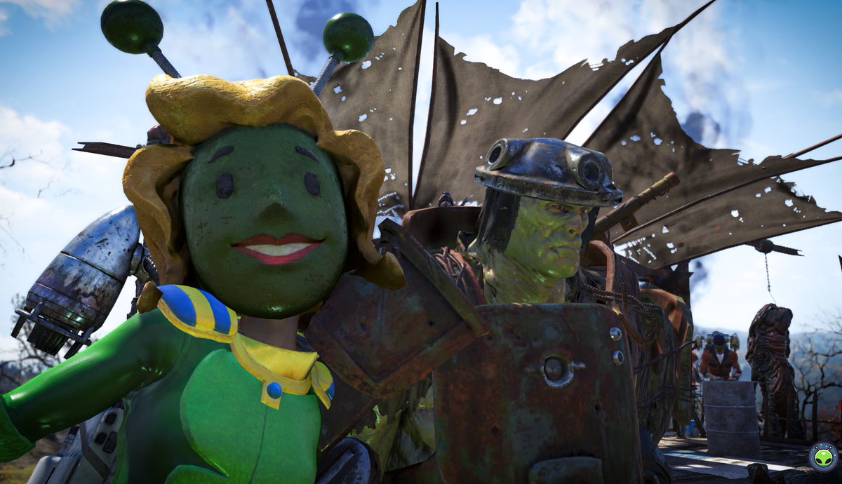 gamerwinnie76's tweet photo. ๐ฅฉGrahm's Meat-Cook Selfie! #fallout #fallout76 #grahm #grahmsmeatcook #alien #virtualphotography #photoshop https://t.co/h9A4xX3oMy