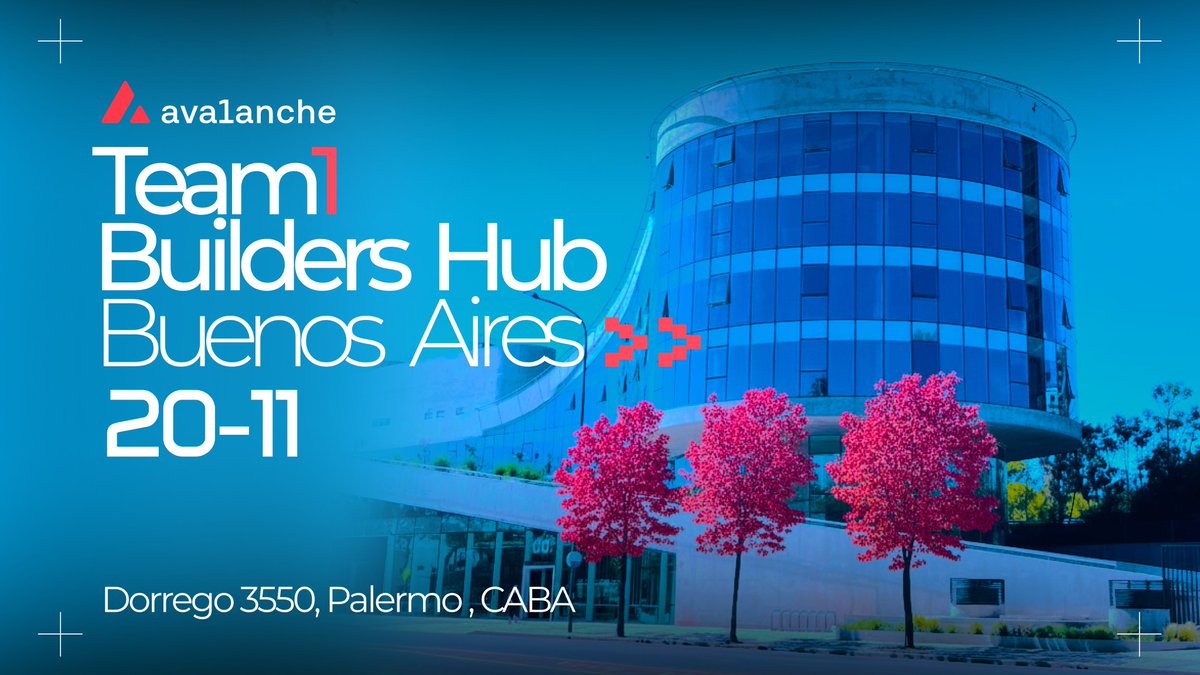 Developer Workshop - Buenos Aires 🇦🇷

Explore blockchain and Avalanche at our technical builder hub.

This session is built by and for developers:

• Avalanche consensus and architecture
• Real success cases for Avalanche L1s
• eERC20 - Privacy in modern blockchain systems
•