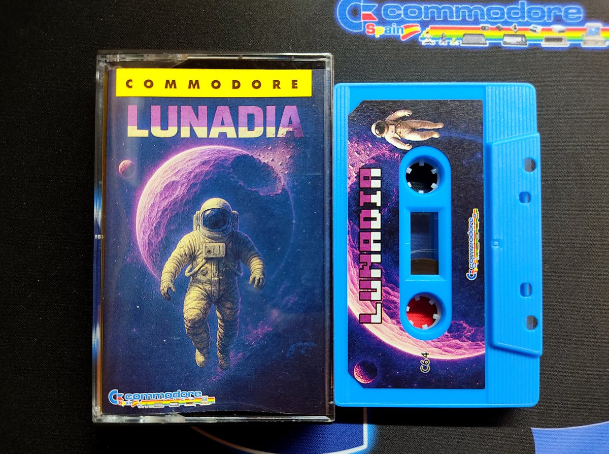 CommodoreSpain's tweet image. Este viernes se vienen cositas  ¡Atentos! Próximamente en las mejores pantallas 😉😉🤪
#Lunadia #C64 #Commodore