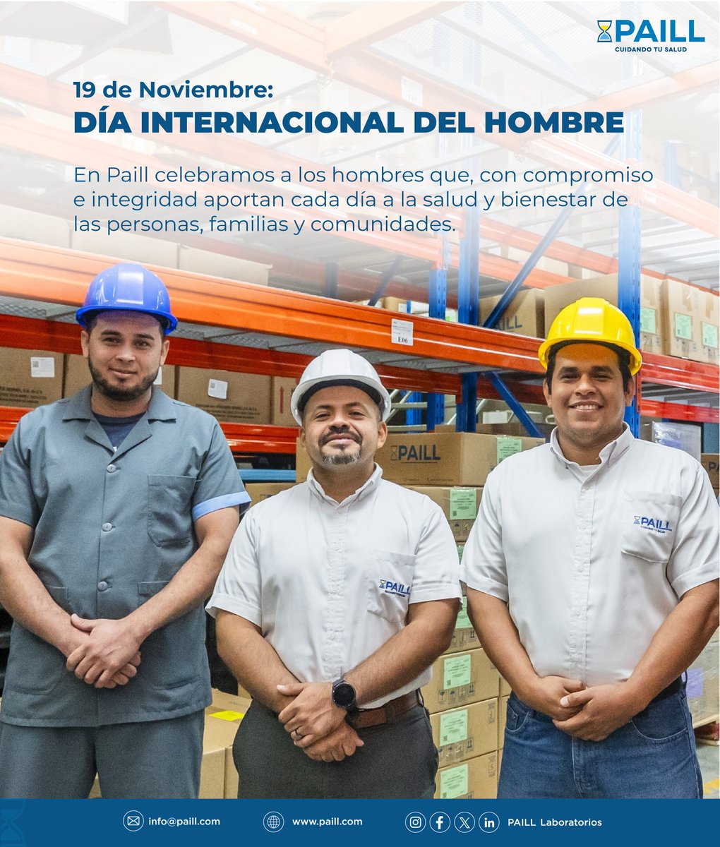 En el Día Internacional del Hombre reconocemos a todos los hombres que inspiran desde la empatía, la ética y la responsabilidad, contribuyendo a transformar su entorno con acciones que marcan la diferencia 💙.
 
¡Feliz Día del Hombre!

#DíaDelHombre #paill #CompromisoQueInspira