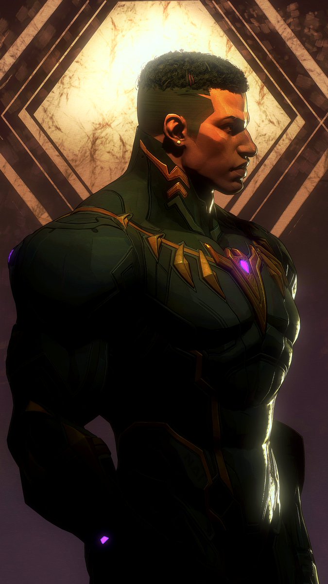 naiokenx10's tweet photo. T'Challa unmasked #MarvelRivals #MarvelRivalsfanart https://t.co/f1aPDIMcXN