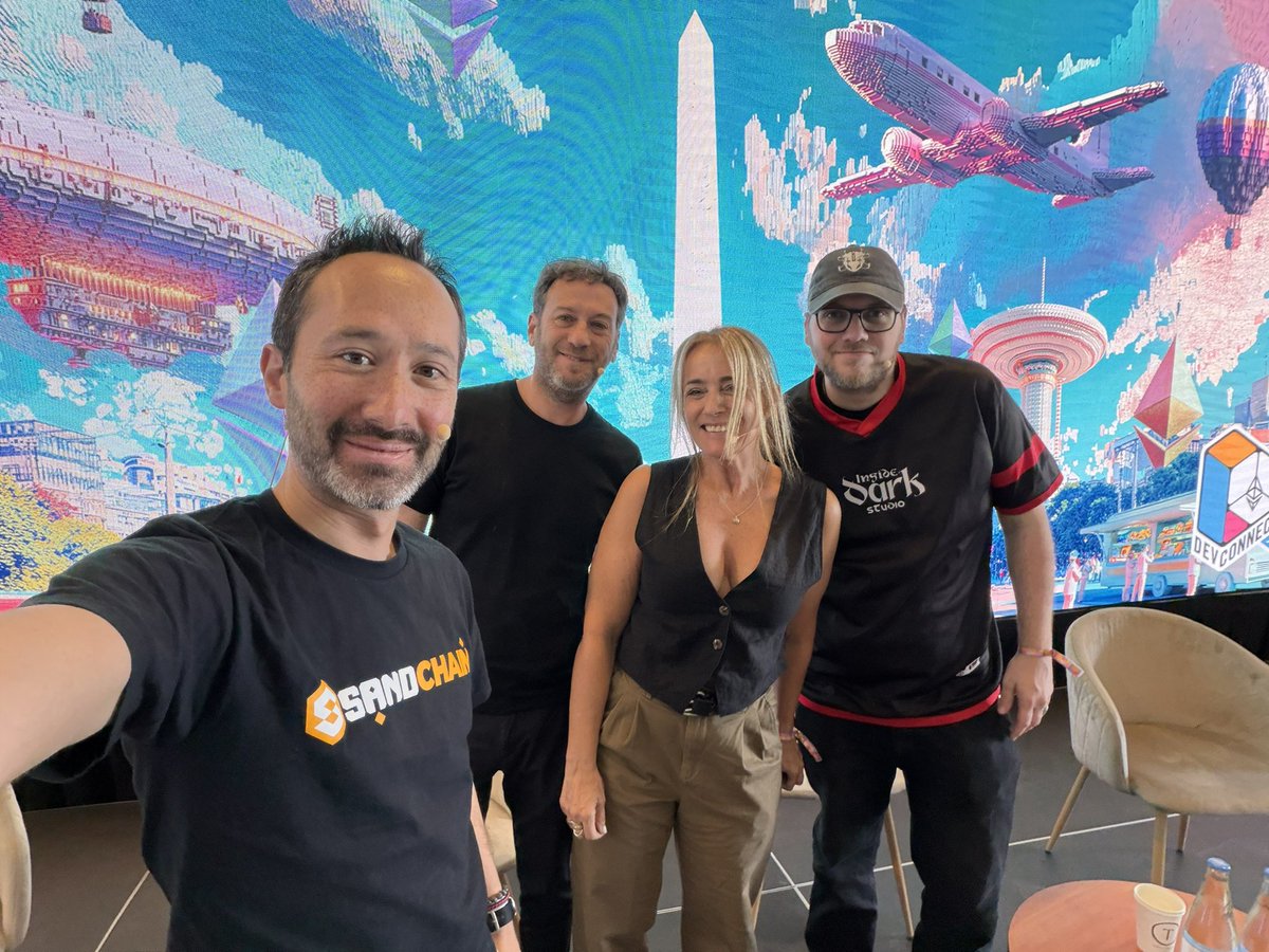 borgetsebastien's tweet image. 🎓 Web3 in Videogaming Education at @EFDevcon today