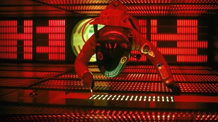 luusssso's tweet photo. Stanley Kubrick’s iconic reds in 2001: A Space Odyssey (1968) https://t.co/jo03rBECYI