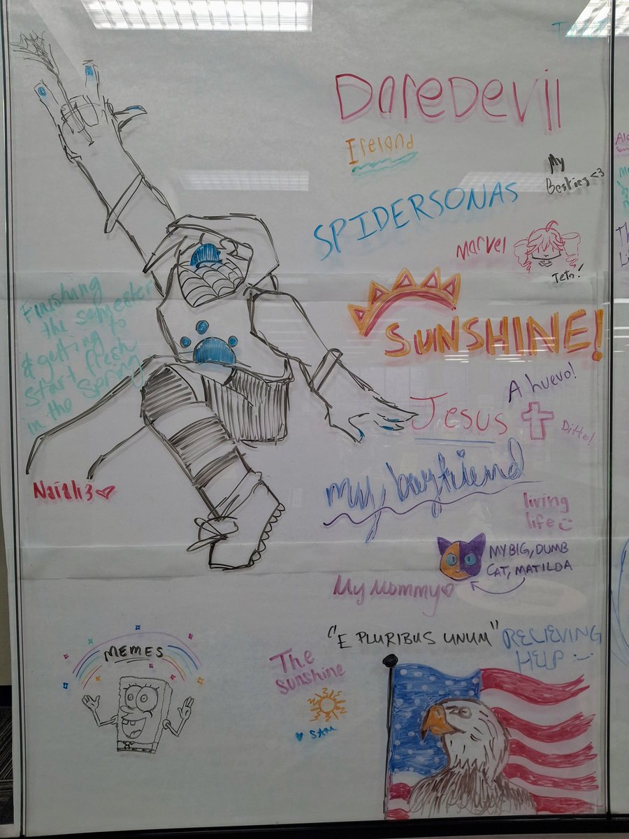 MCC_Lib's tweet image. Our next #WhiteboardWednesday is up and generating great responses! What&apos;s YOUR favorite Thanksgiving food? Click or swipe to see the responses from last week&apos;s prompt! New prompts each Wednesday.
#MCCLibWaco #MCCLearningCommons #mclennancommunitycollege #thankful #Thanksgiving