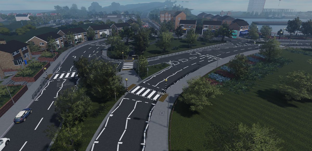 Hone0BT's tweet photo. A look at the brand new 'Pendlebury Way' junction. https://t.co/EkRWfxmVxf