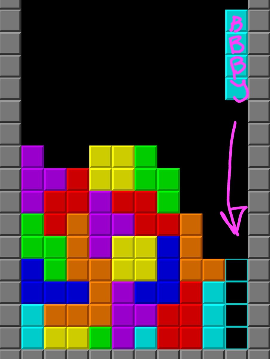 The Blue Block goes in the Blue spot.

#bbby