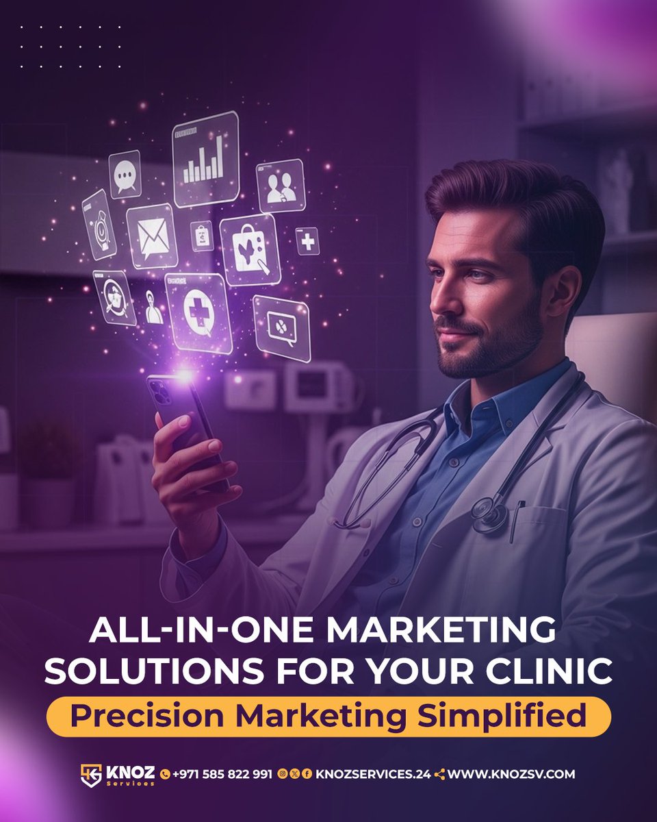 KnozServices's tweet image. Why manage multiple vendors when you can have one strategic partner? 
KNOZ Services is your One Strategic Hub for all medical marketing needs

#MarketingHub #AllInOneSolution #MedicalContent #SEOHacks #WebsiteDesign #KNOZPartnership