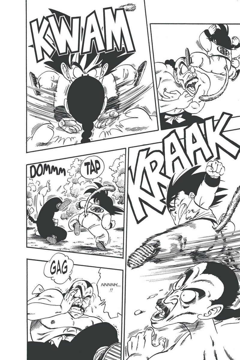 Axl_hk's tweet image. Goku was always very strong but you can tell that this is the point where his growth goes into overdrive