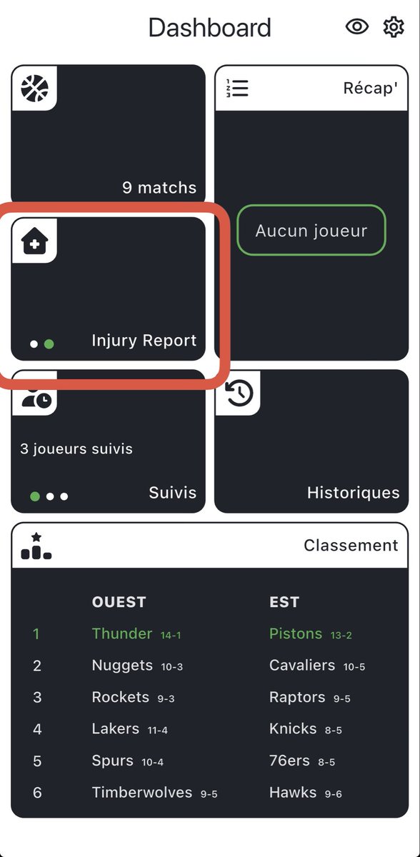 BFLH - Scores TTFL tweet media