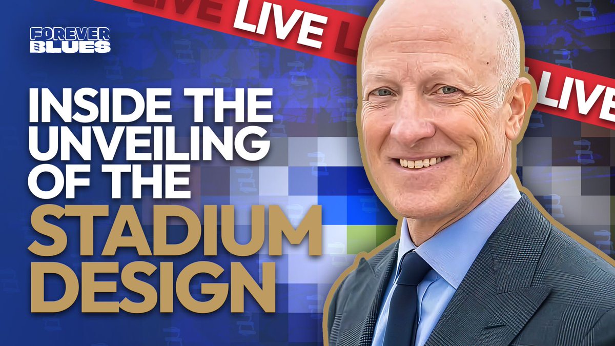 🚨 Special podcast alert!
Join us on Thursday 7.30pm for a Forever Blues LIVE podcast
We will be discussing the #BCFC stadium design reveal, with all the gossip from the unveiling event
And we'd love you to be involved and tell us what you think - LIVE ⬇️
youtube.com/live/EEbni1mJu…