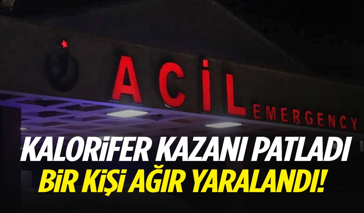 Uşak’ta kalorifer kazanı patladı: 1 kişi ağır yaralandı manisakulishaber.com/usakta-kalorif…