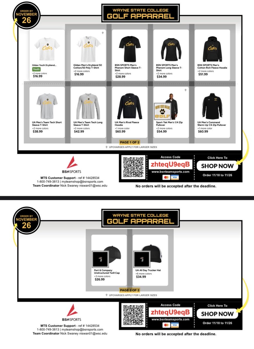 Wayne State College Women’s Golf tweet media