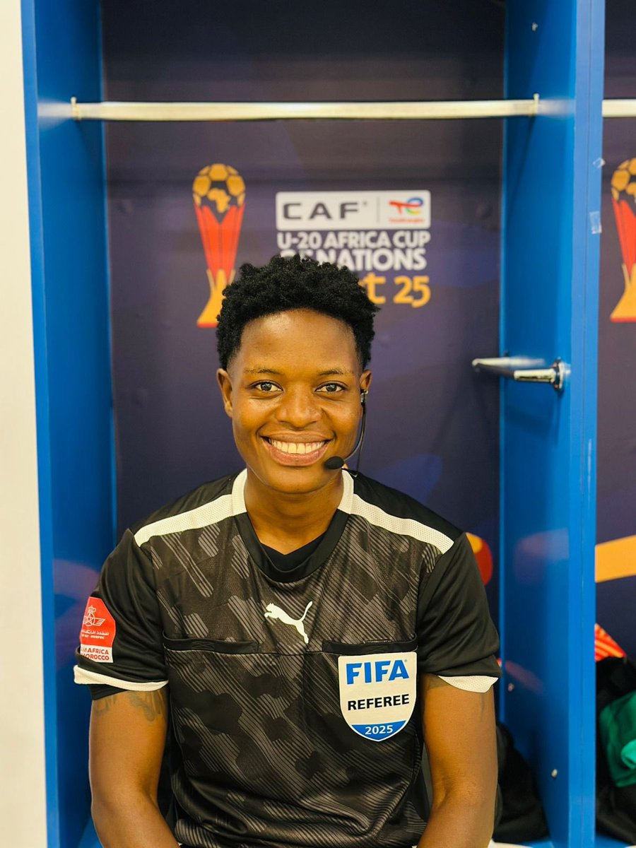 Female Referee of the year 🇺🇬
SHAMIRA NABADA
#Caf2025