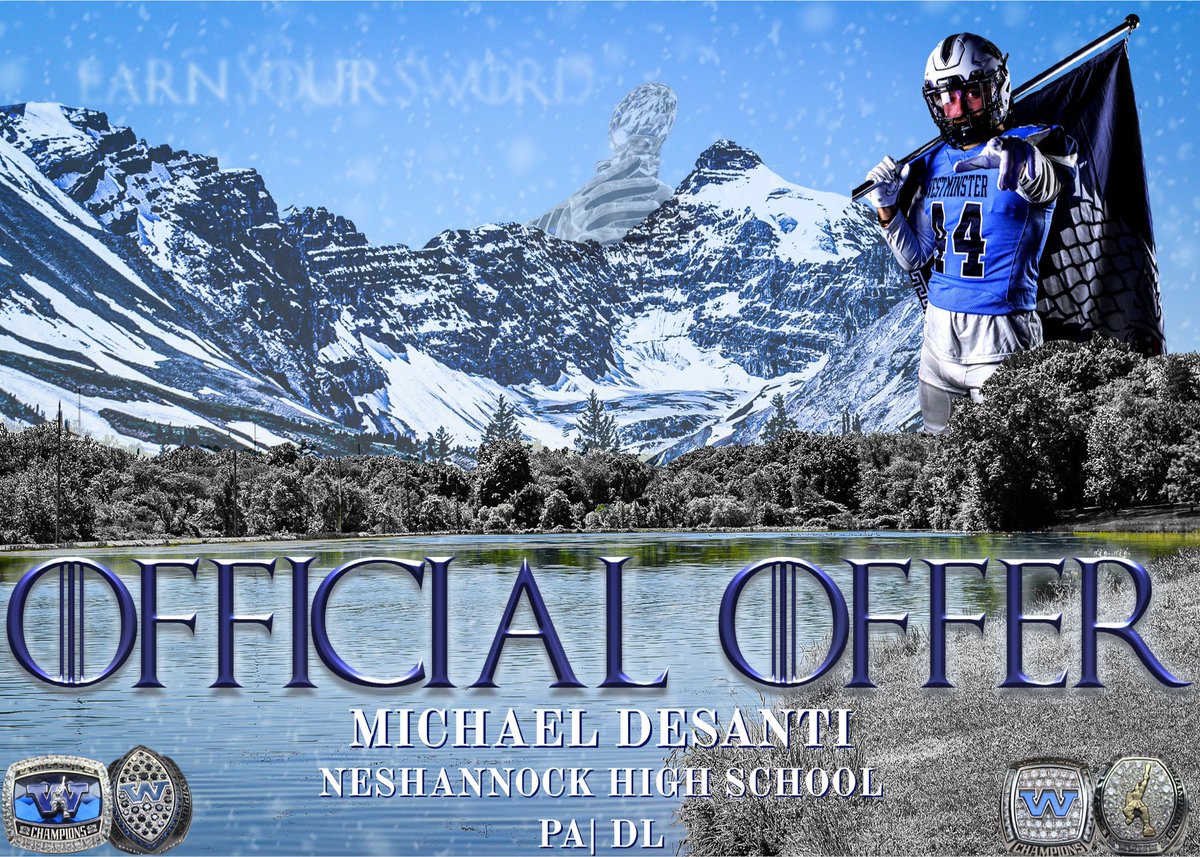 After a great conversation with <a href="/CoachMundis/">Connor Mundis</a>, I am blessed and excited to announce my 2nd offer from Westminster College‼️‼️
<a href="/CoachBongi/">Michael Bongivengo</a>