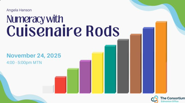 MathImagine2's tweet image. Join Angela Hanson with @erlcpl for a session that will show you the many ways cuisenaire rods can be used in your classroom from K-6.
