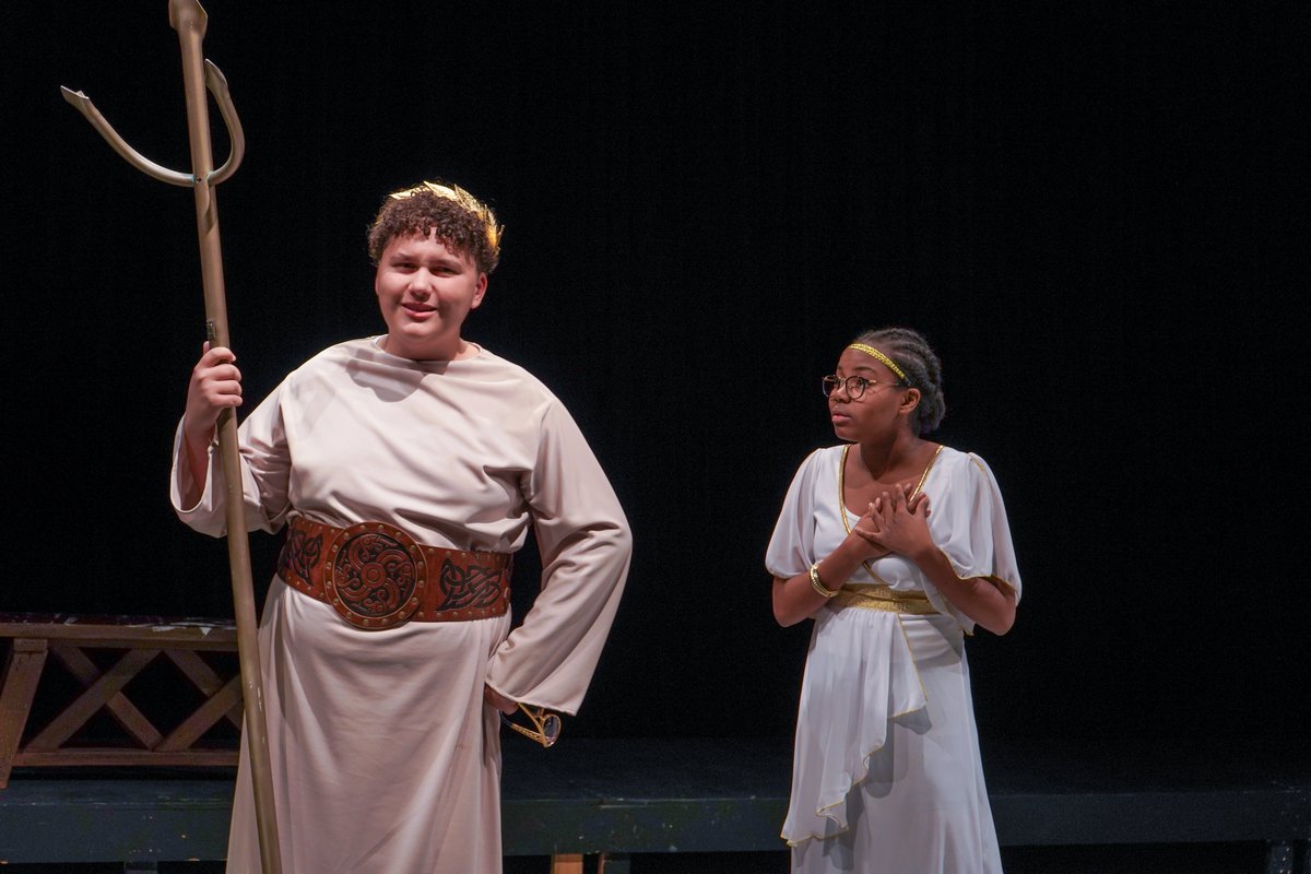ccsdschools's tweet image. CHSN&apos;s Drama Club is gearing up for their Fall 2025 production of “The Iliad, the Odyssey, and All of Greek Mythology in 99 Minutes or Less.” Purchase your tickets online at cueandcurtain.com/fall-production. Don’t miss this epic adventure! #ClarkstownCSD #ClarkstownCommitment