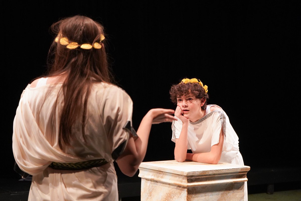 ccsdschools's tweet image. CHSN&apos;s Drama Club is gearing up for their Fall 2025 production of “The Iliad, the Odyssey, and All of Greek Mythology in 99 Minutes or Less.” Purchase your tickets online at cueandcurtain.com/fall-production. Don’t miss this epic adventure! #ClarkstownCSD #ClarkstownCommitment