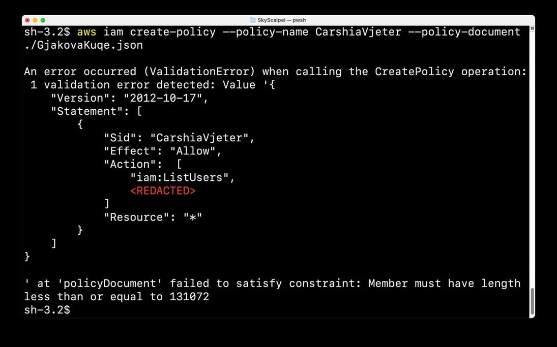 AwsSecDigest's tweet image. CloudTrail Logging Evasion: Where Policy Size Matters
By Abian Morina

CloudTrail isn’t invincible—and this post proves it.

Abian Morina details a stealthy CloudTrail logging evasion technique that relies on exploiting policy size limits in AWS. By deliberately crafting large…