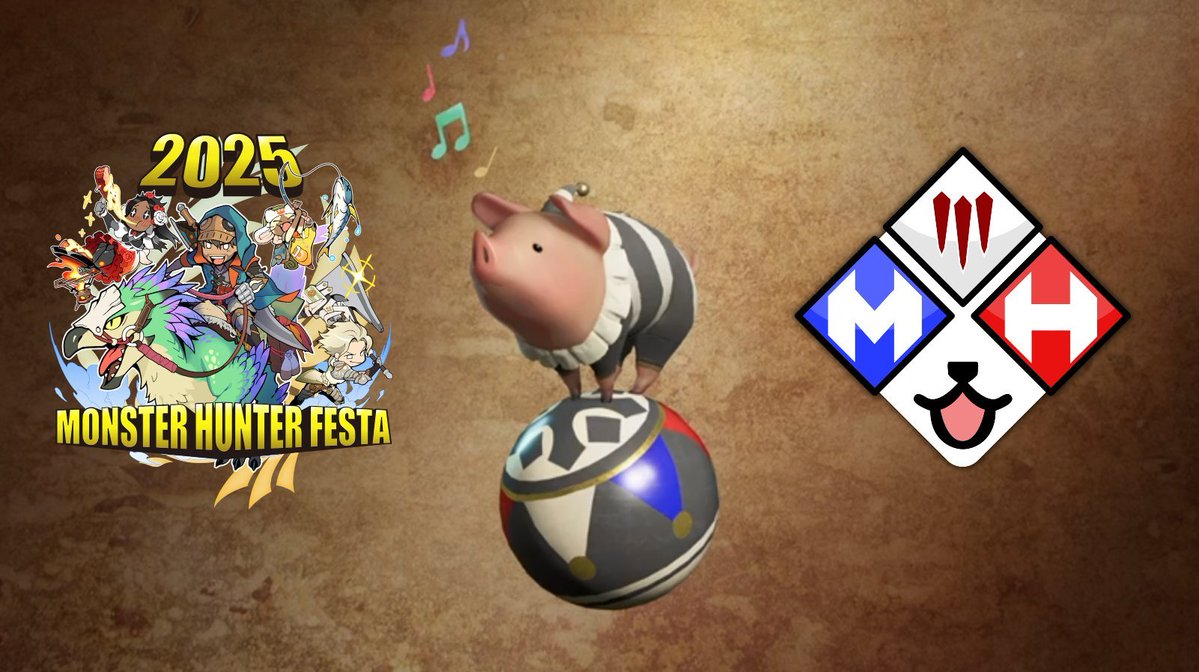 #Giveaway #Concours RT
Calling #Xbox hunters!

We'll give 10 codes (worldwide) on Xbox for the Poogie #MHWilds pendant from #MHFesta2025 #PGW2025 🐷🇨🇵

How to participate :
1. Follow <a href="/MH_FR_Fans/">Monster Hunter FR Fans</a>
 2. RT

We'll announce the 10 winners on the 21/11 ^^