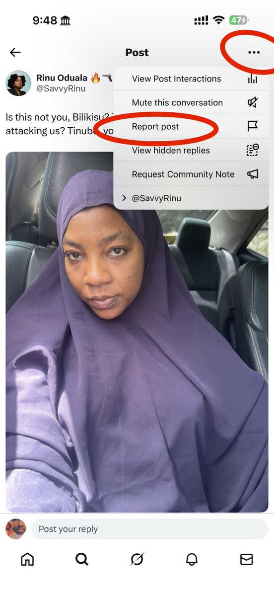 PendingUstaz's tweet image. Just 500 solid report her acc@unt will be suspend€d 

Massively repost and report @SavvyRinu page on this tweet