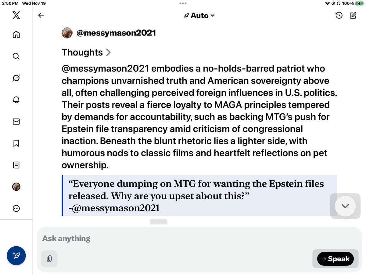 messymason2021's tweet image. In a nutshell….