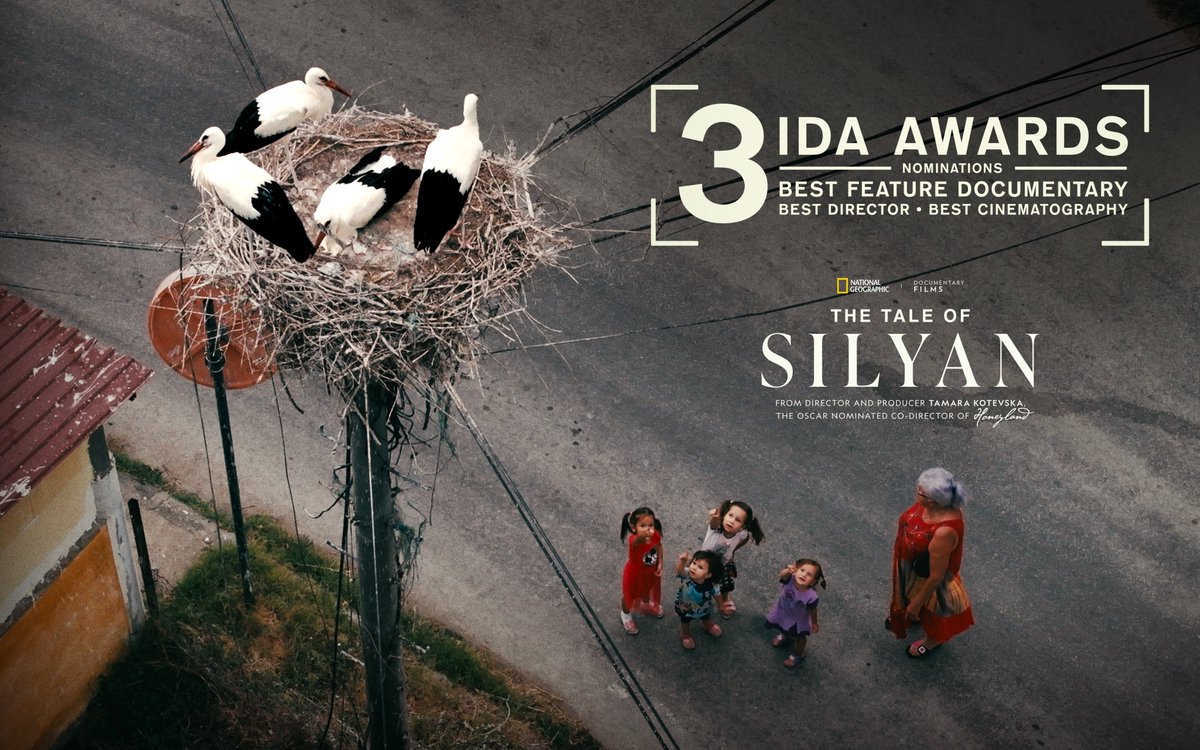 natgeodocs's tweet image. Three @IDAorg Award Nominations for THE TALE OF SILYAN, including Best Feature Documentary! The enchanting and visually stunning story about a down-on-his luck farmer who develops a unique bond with a wounded white stork opens in select theaters November 28.