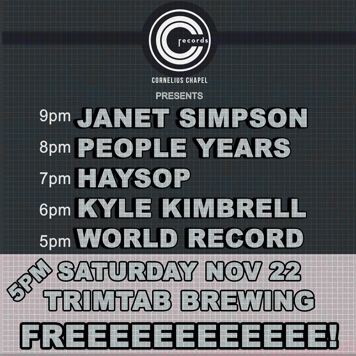 CorneliusChapel's tweet photo. This Saturday https://t.co/IJdjBcqXnE
