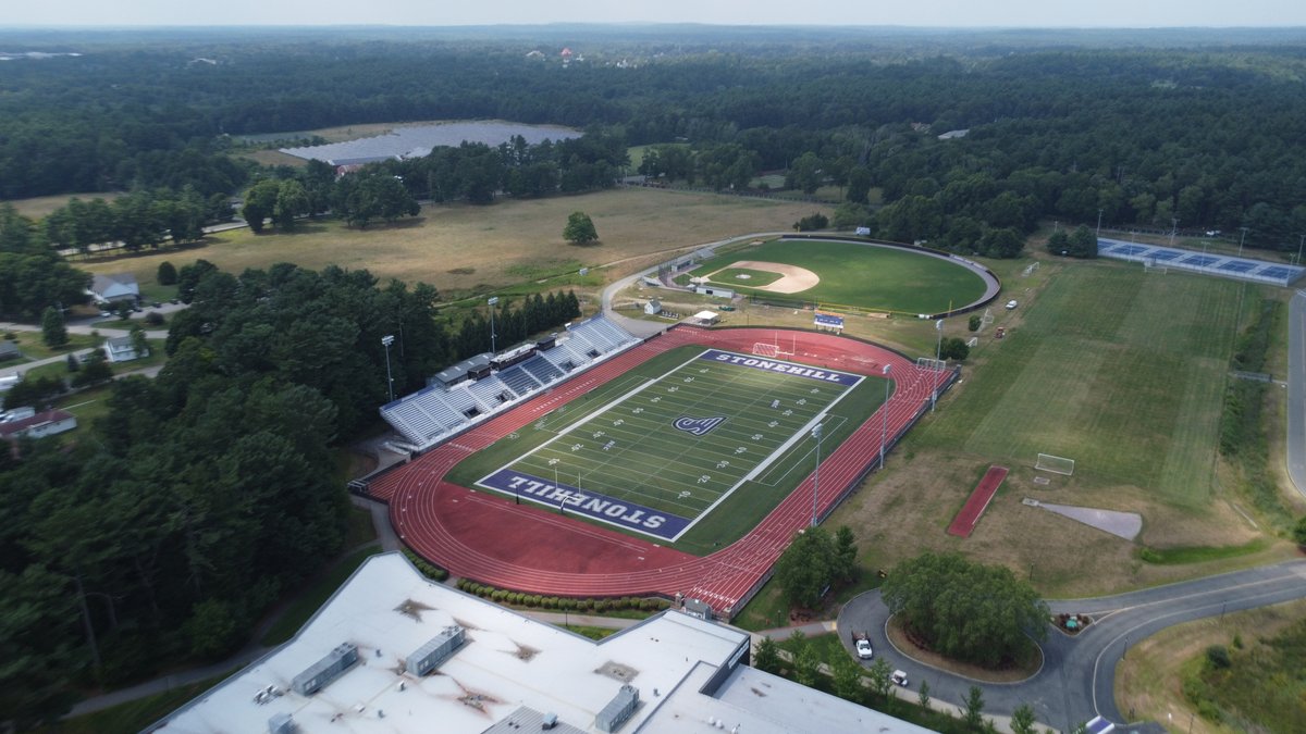 Stonehill Athletics tweet media