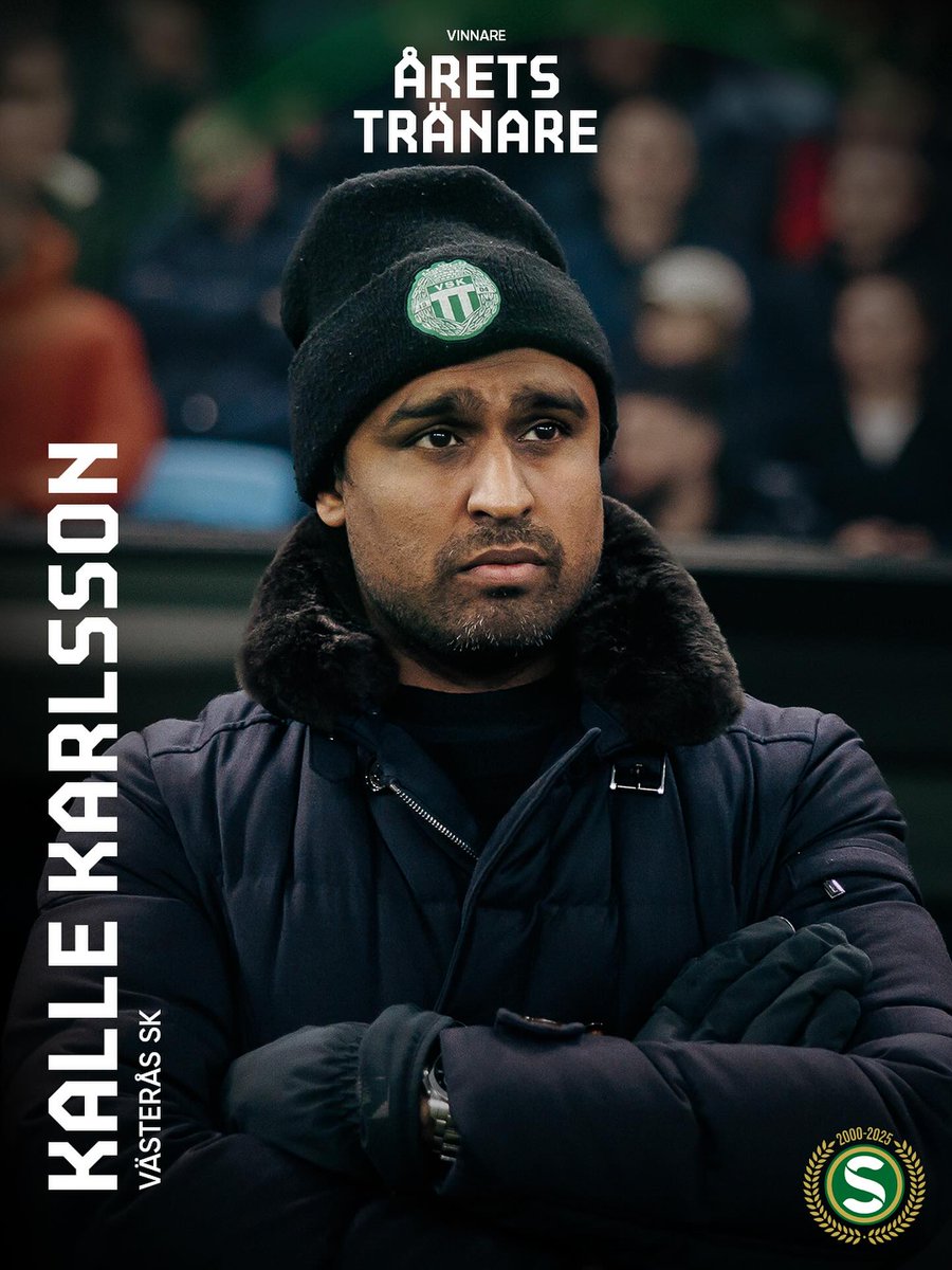 Årets tränare i Superettan - vi säger stort grattis till Kalle Karlsson!