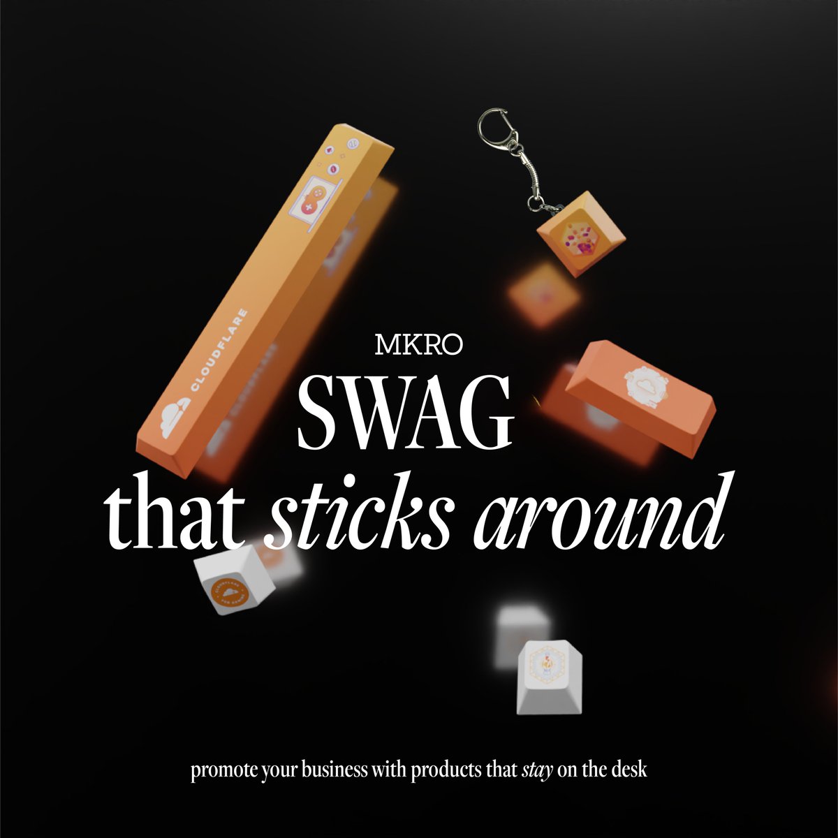 Mkrostudio's tweet image. ✨ Make Your Brand Impossible to Forget ✨

👏 From everyday essentials to premium add ons, level up your SWAG with custom keycaps and desk products that not only look good but also feel good. 💥

Ready to elevate your brand presence?
Send us a DM and let’s get started! 👏
#keebs