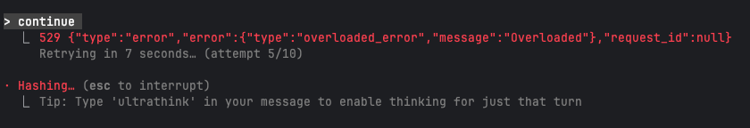 valokafor's tweet image. Here we go again. Claude Code (API) is down again!. 3 times today, and it&apos;s only 12 noon PST. #claudecode