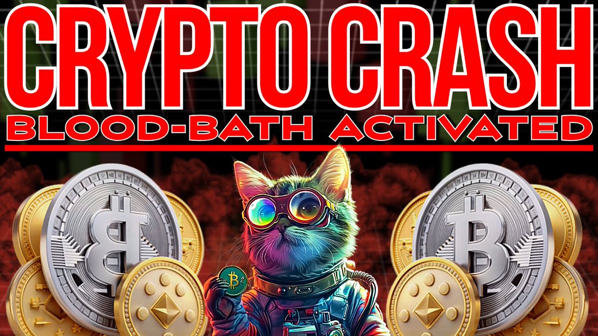 CRYPTO IS BRUTAL 🚨🚨

MASSIVE BLOOD BATH...WHAT NOW? 👇🏼👇🏼

youtu.be/MkIlSTj0Dcs 👈🏼👈🏼