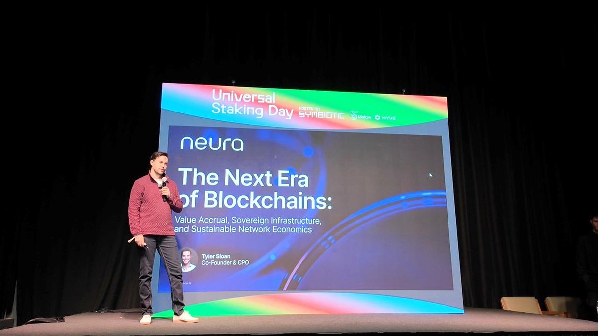tsloan_tech's tweet image. Grateful to share the exciting things going on at @Neura_io as a keynote at @EFDevcon today!

Terrific energy at DeFi Connect⚡️