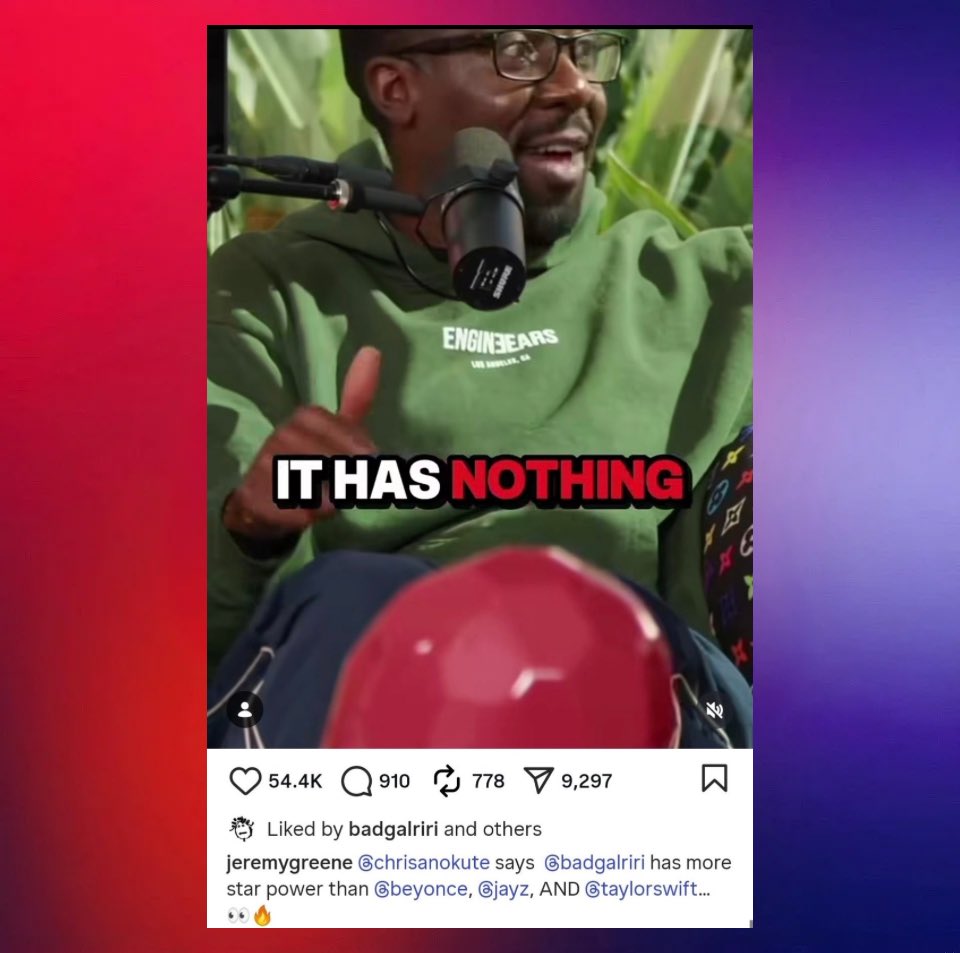 PopFusionHQ's tweet image. Rihanna has liked an Instagram post shading both Beyoncé and Taylor Swift, claiming she has more star power than the two of them.

Was Rihanna the bitter one all along?