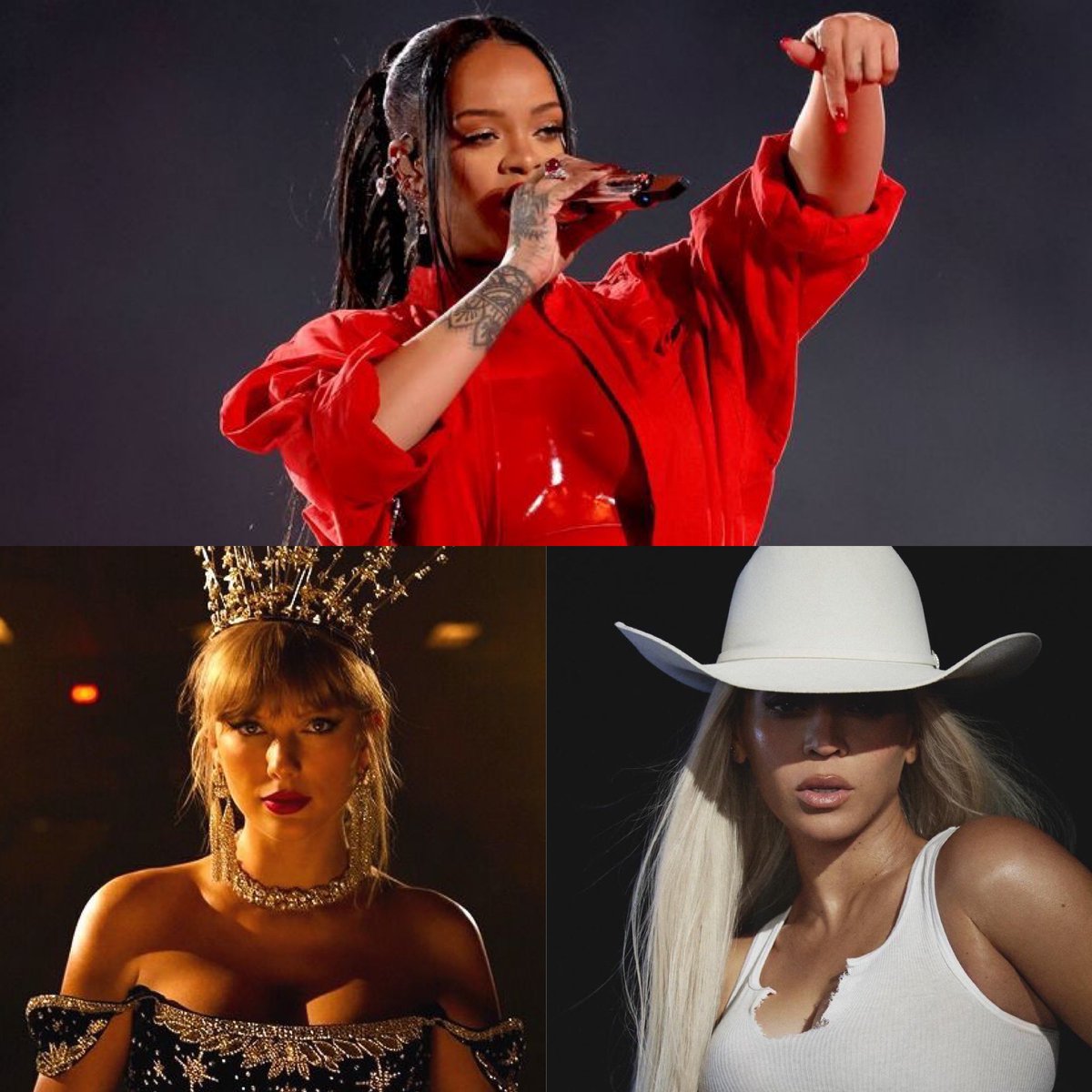 PopFusionHQ's tweet image. Rihanna has liked an Instagram post shading both Beyoncé and Taylor Swift, claiming she has more star power than the two of them.

Was Rihanna the bitter one all along?