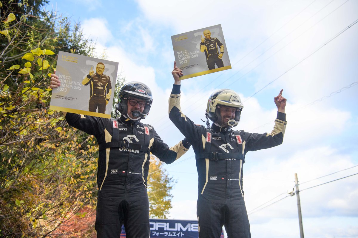 Kajto_pl's tweet image. Two years ago, 9,000 km from home, at 6:28 a.m., I fulfilled one of my rallying dreams – the WRC2 Challenger World Championship.

#wrc #wrc2