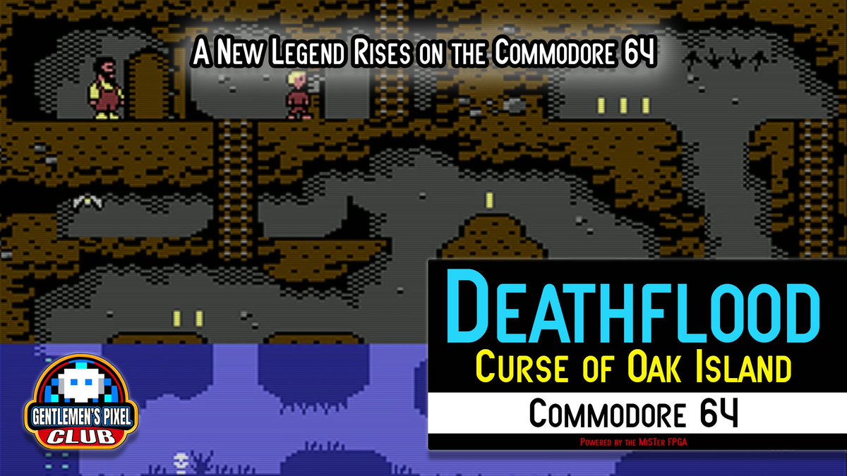 gentlemenpixel's tweet image. This is Deathflood - Curse of Oak Island on the #C64 | #MiSTerFPGA

🕹️ youtu.be/UNy3GBKJEIY 🕹️

Can you join our Discord ? 

👉 discord.gg/DuswzTmxAt 👈

#commodore #nostalgia #gaming #Videogame #retrogames @Retweelgend @FameRTR @SupportingStre3 @SpotemGang