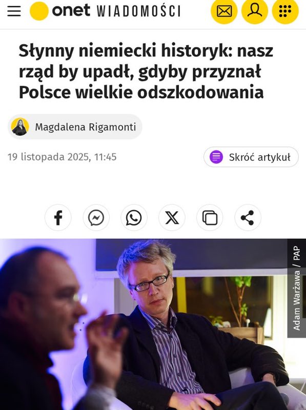 CDzwoni's tweet image. Coraz głupsze te argumenty przeciw reparacjom.