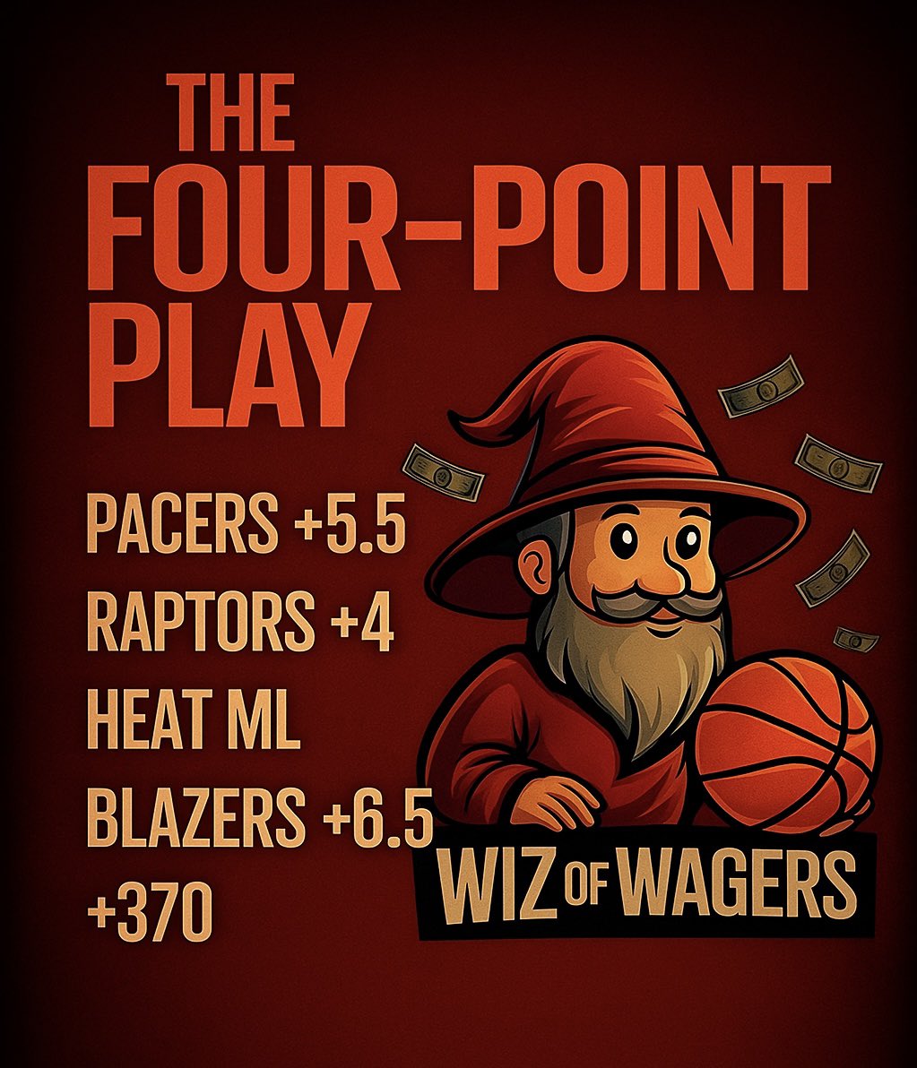 Take 3. 

#GamblingX #fourpointplay #parlay #nba