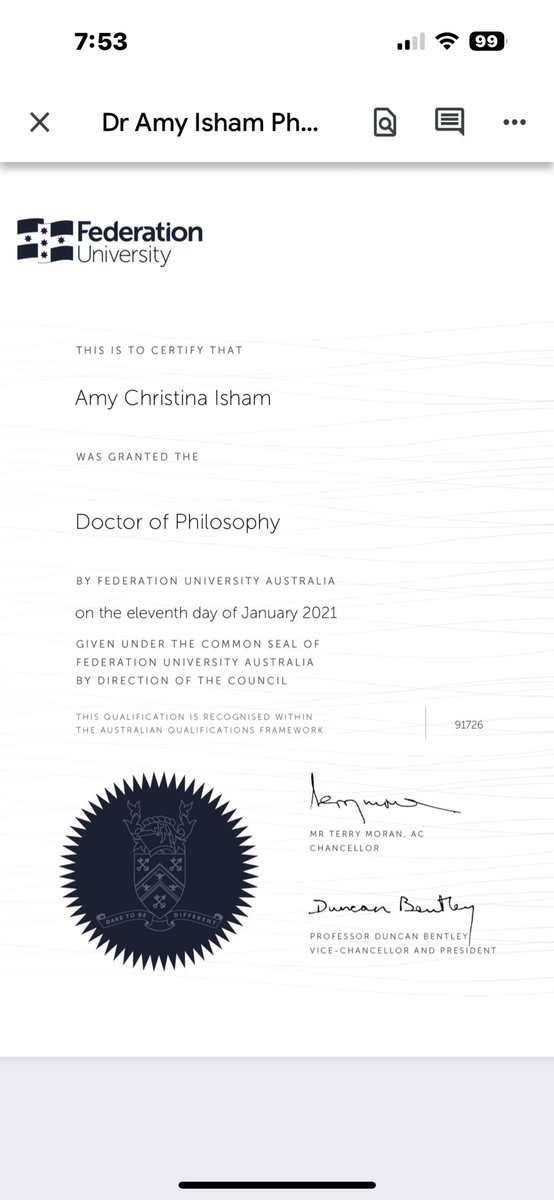 Amyish's tweet image. It seems like a lot of the anxiety about women having a PhD is that they will be unable to perpetuate the human race. So here is evidence I have two kids and a PhD. #phd #lookatthedegreeknthatchick