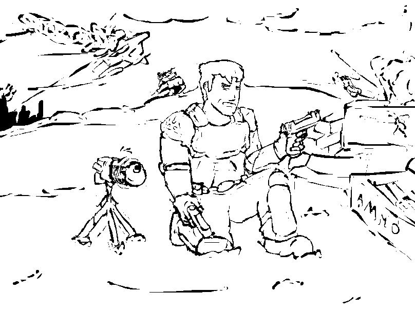 BBlazcowic12666's tweet image. Scribbles I made when I was gone blehhhh #digitalart #Doomfanart #Doommod