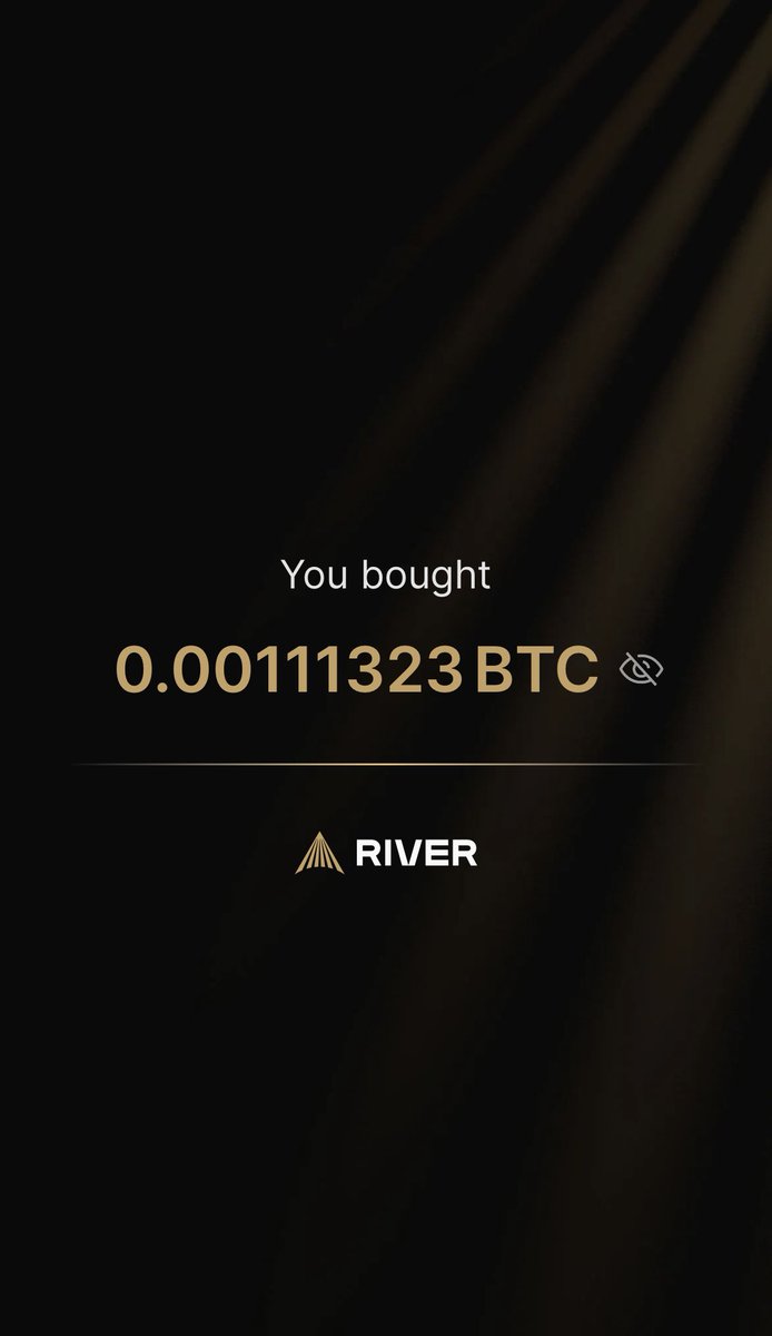 darrelltalksfi's tweet image. Had to check out the new @River update and bought the dip while I was at it 🟧🚀
